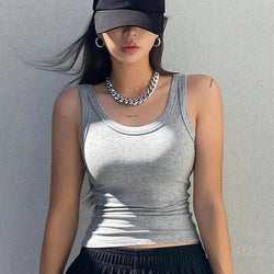 Curve Hugger  Ribbed Tank