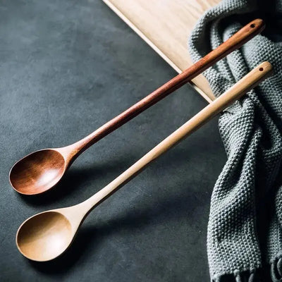 StirMaster Long-Handled Wooden Cooking Spoon
