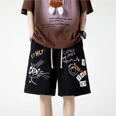 Urban Graff Oversized Basketball Shorts