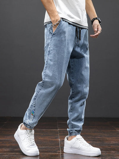 Urban Flex Cargo Jeans – Streetwear Jogger Denim