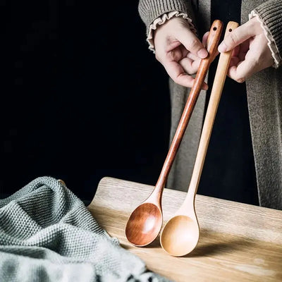 StirMaster Long-Handled Wooden Cooking Spoon