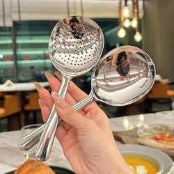 HeatGuard Stainless Steel Ladle with Drain Hole