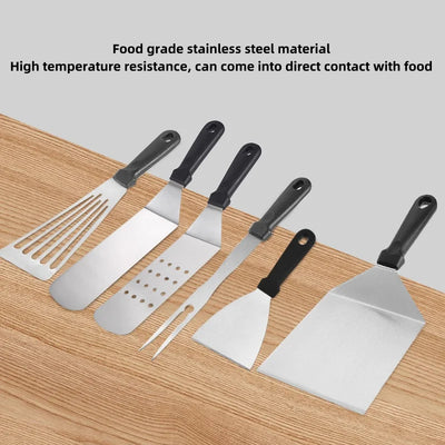 GrillMaster Pro Stainless Steel Spatula