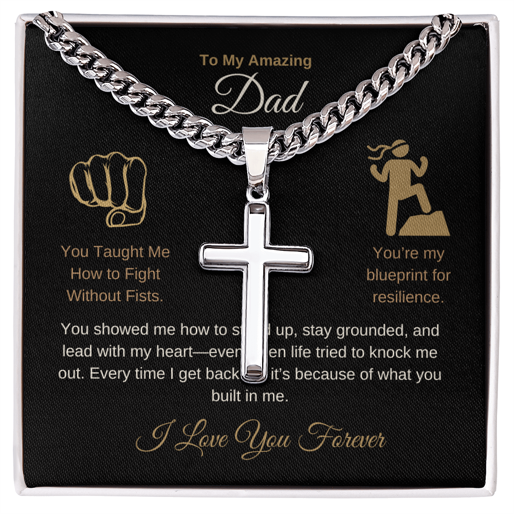 Cross Cuban Chain – Legacy Fist