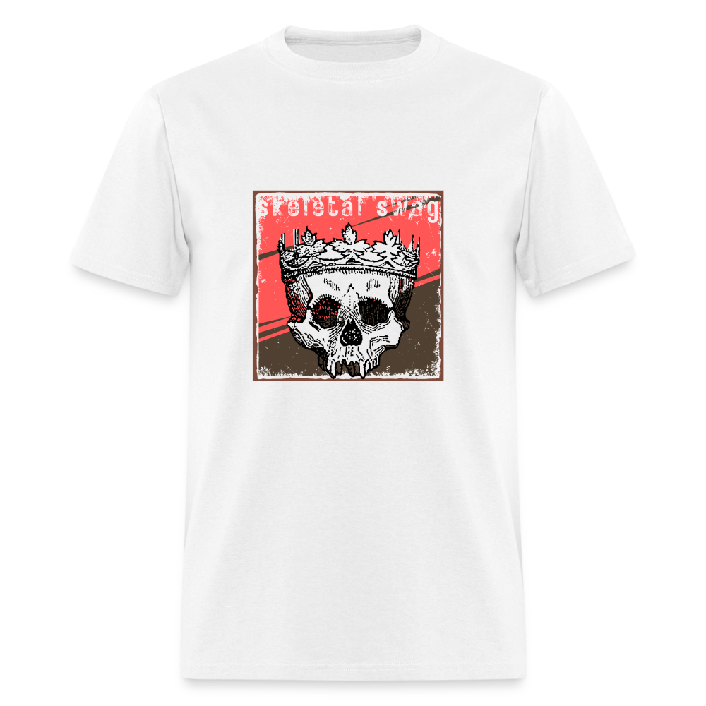 skeletal swag - white