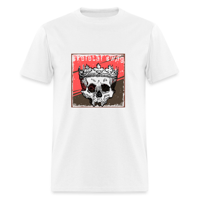 skeletal swag - white