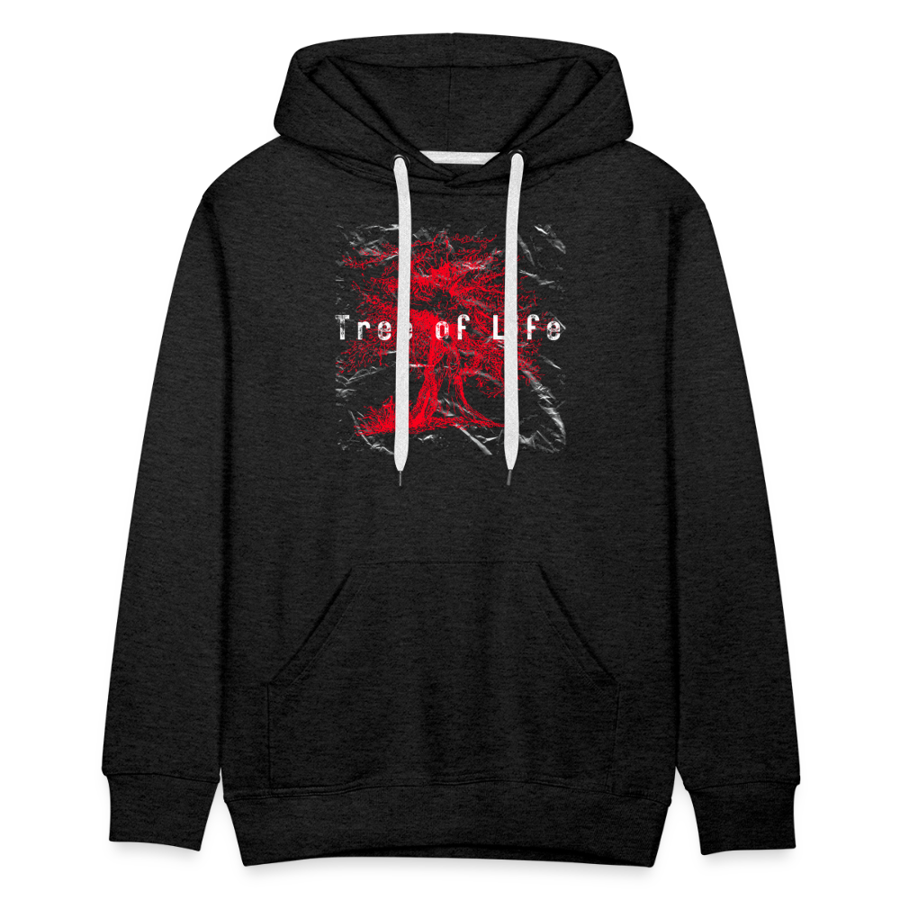 Tree of Life Hoodie - charcoal grey