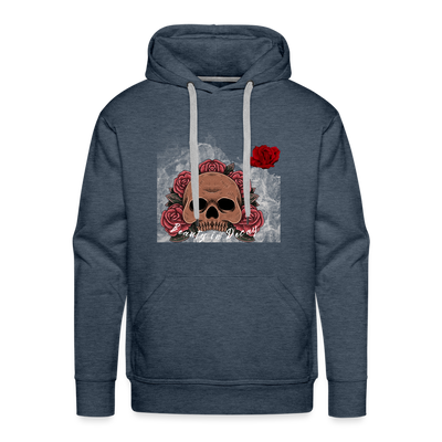 Beauty in Decay Hoodie - heather denim
