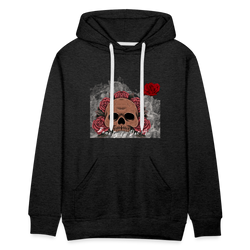 Beauty in Decay Hoodie - charcoal grey