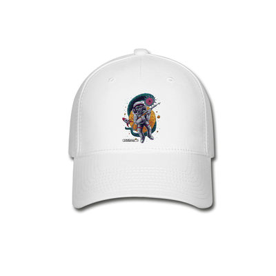 Space Monkey  Cap - white
